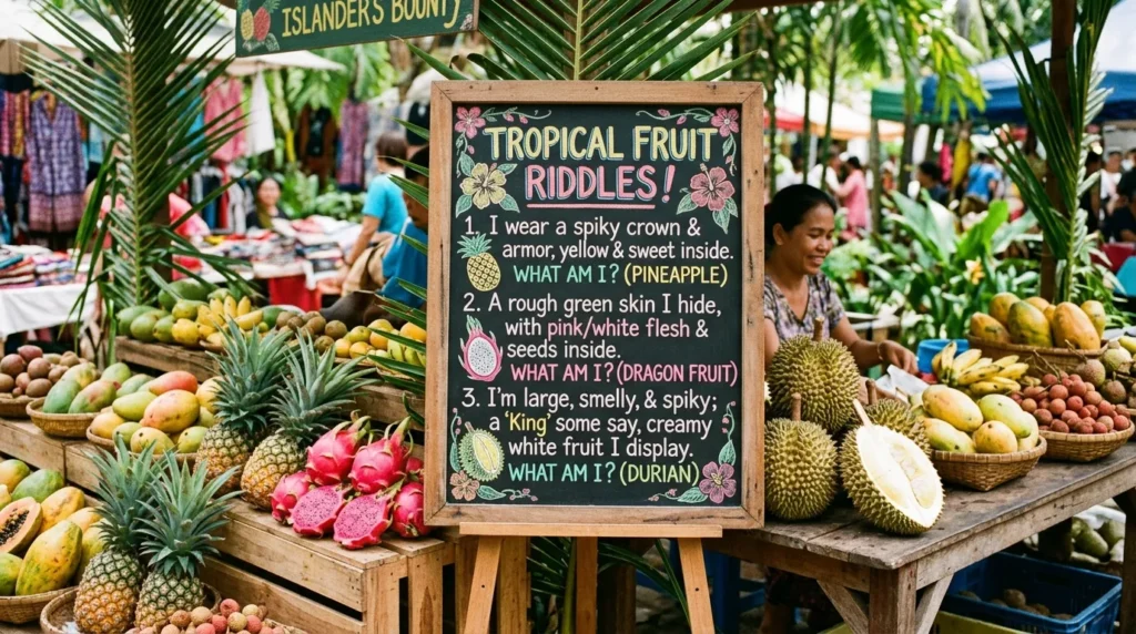 Tropical Fruit Riddles